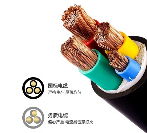 不同截面的銅芯電纜如何連接?